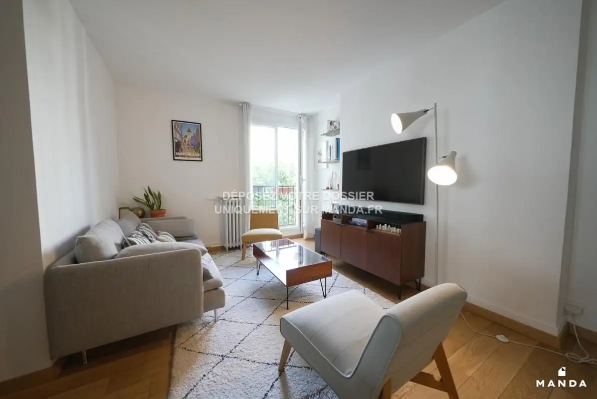 Appartement à louer, 55m², Paris 20ème