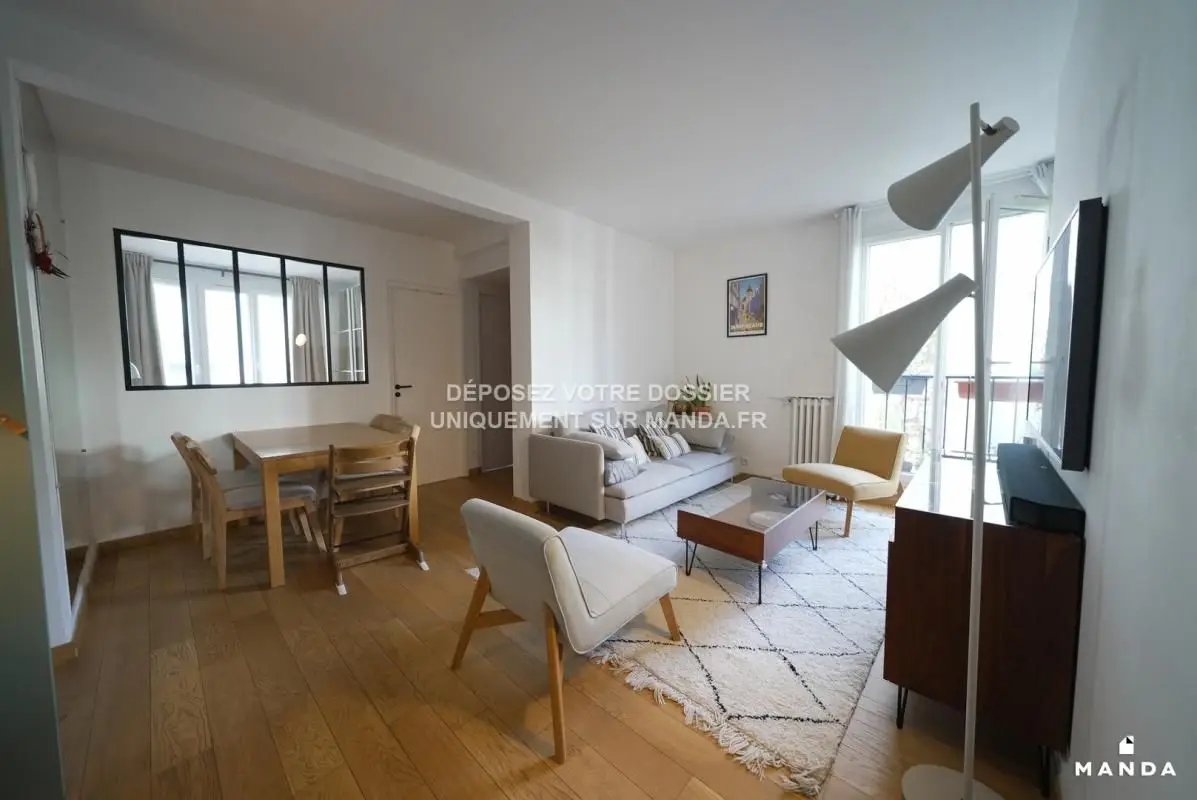 Appartement à louer, 55m², Paris 20ème