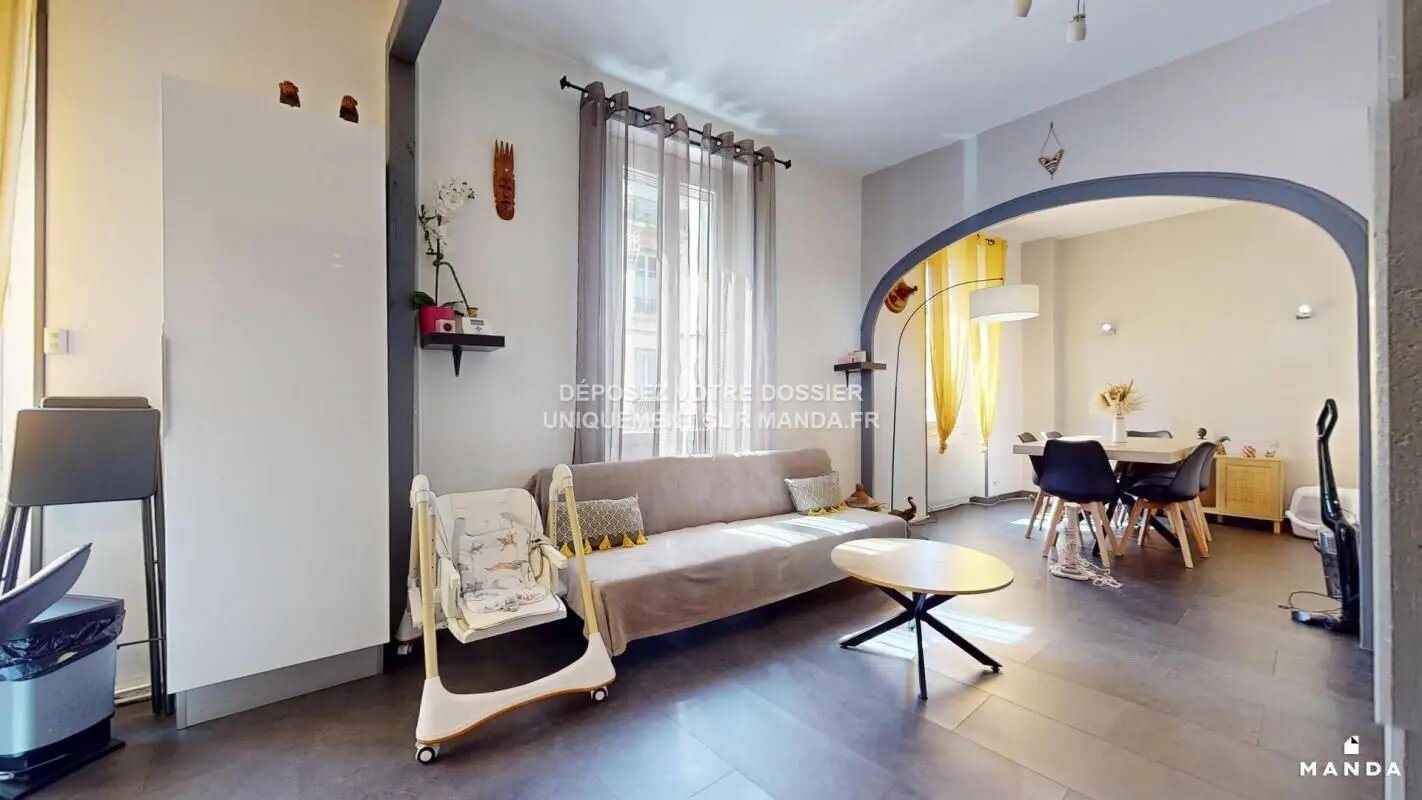 Appartement à louer, 49m², Saint-Étienne