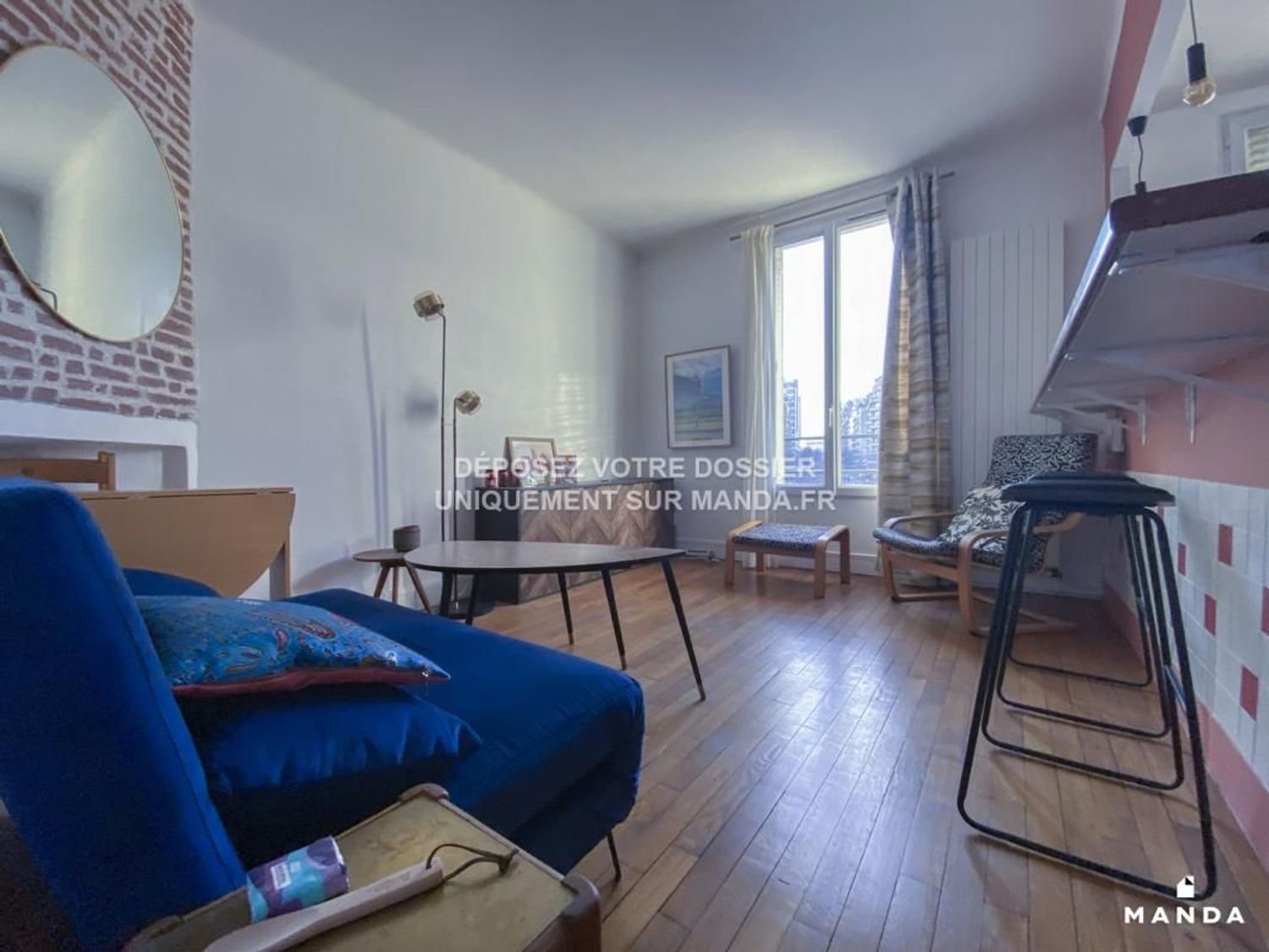Appartement à louer, 44m², Courbevoie