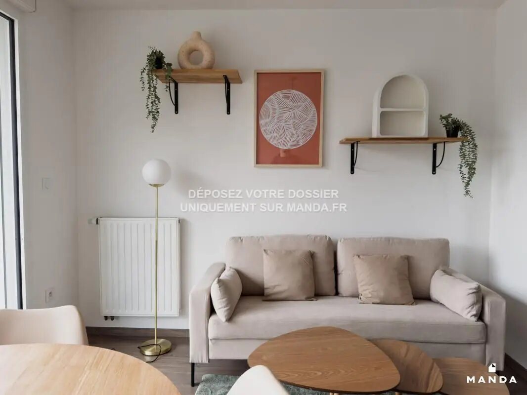 Appartement à louer, 44m², Rezé