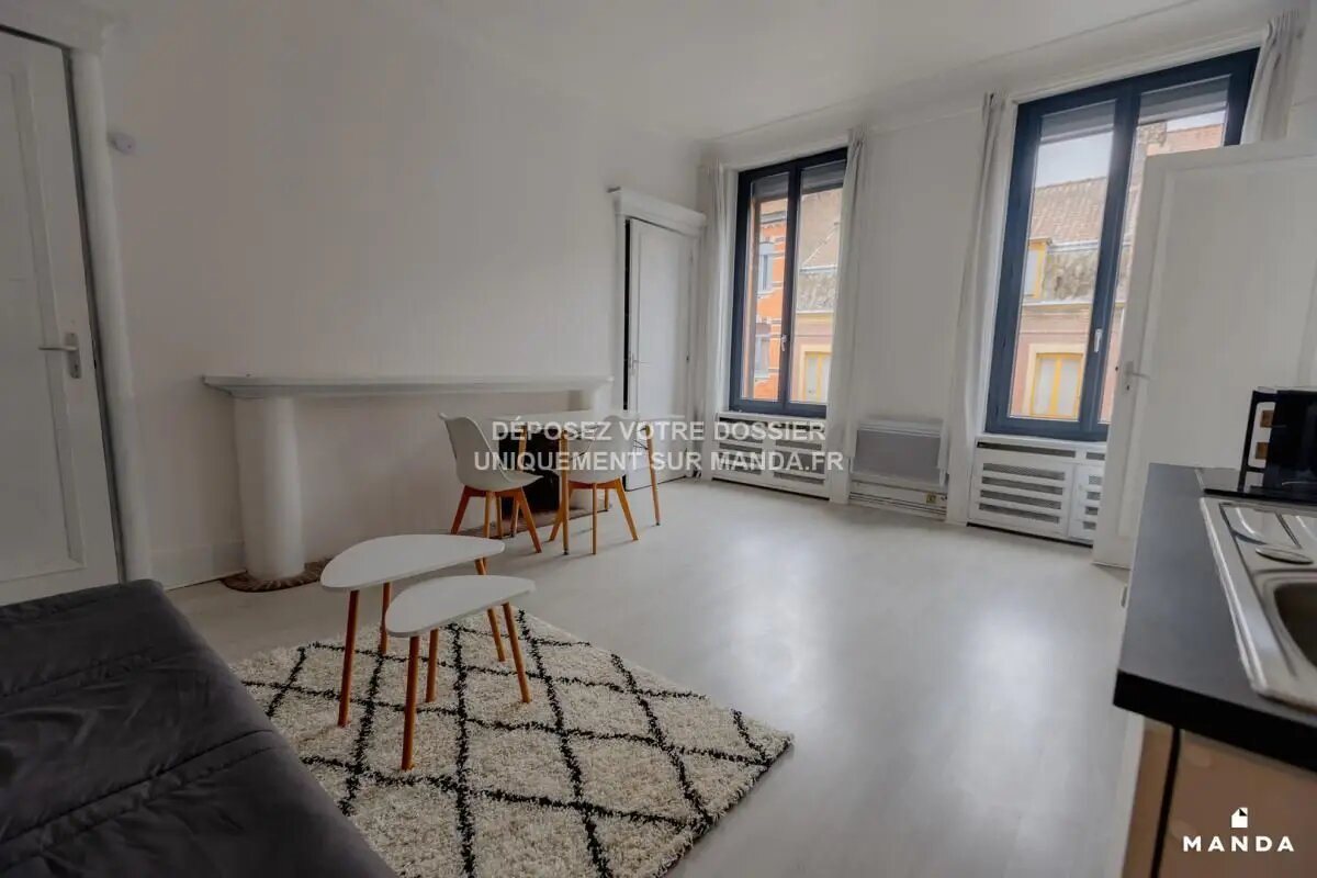 Appartement à louer, 28m², Roubaix