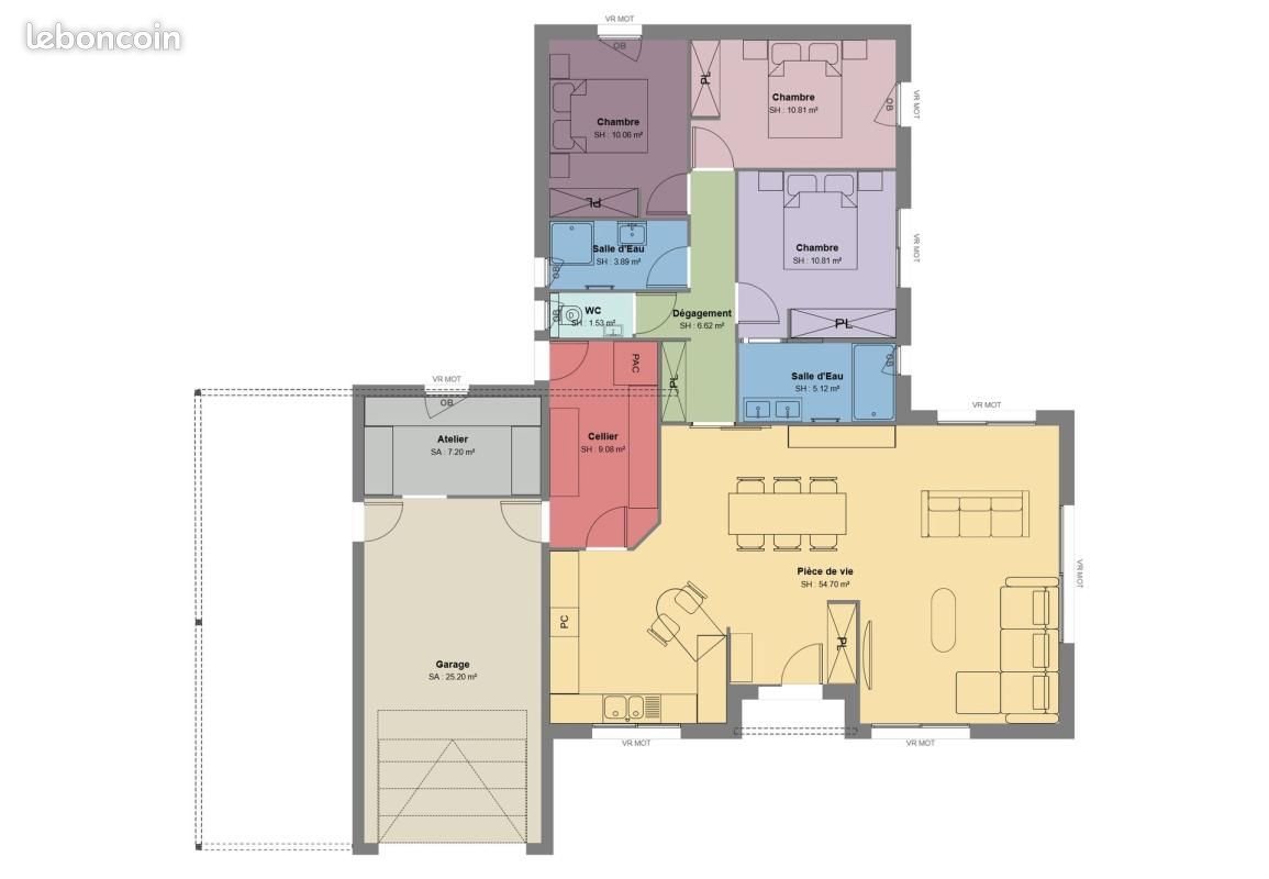 Maison à vendre, 112m², Notre-Dame-de-Monts