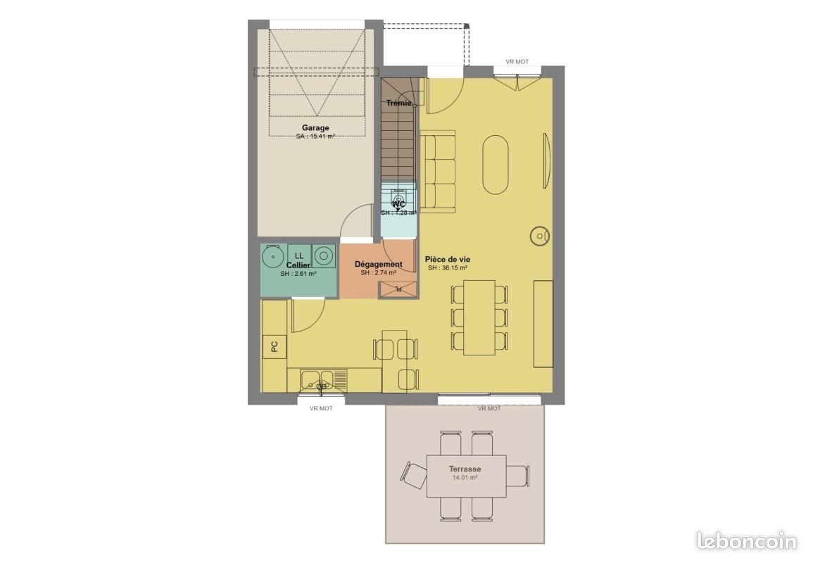 Maison à vendre, 95m², Angles