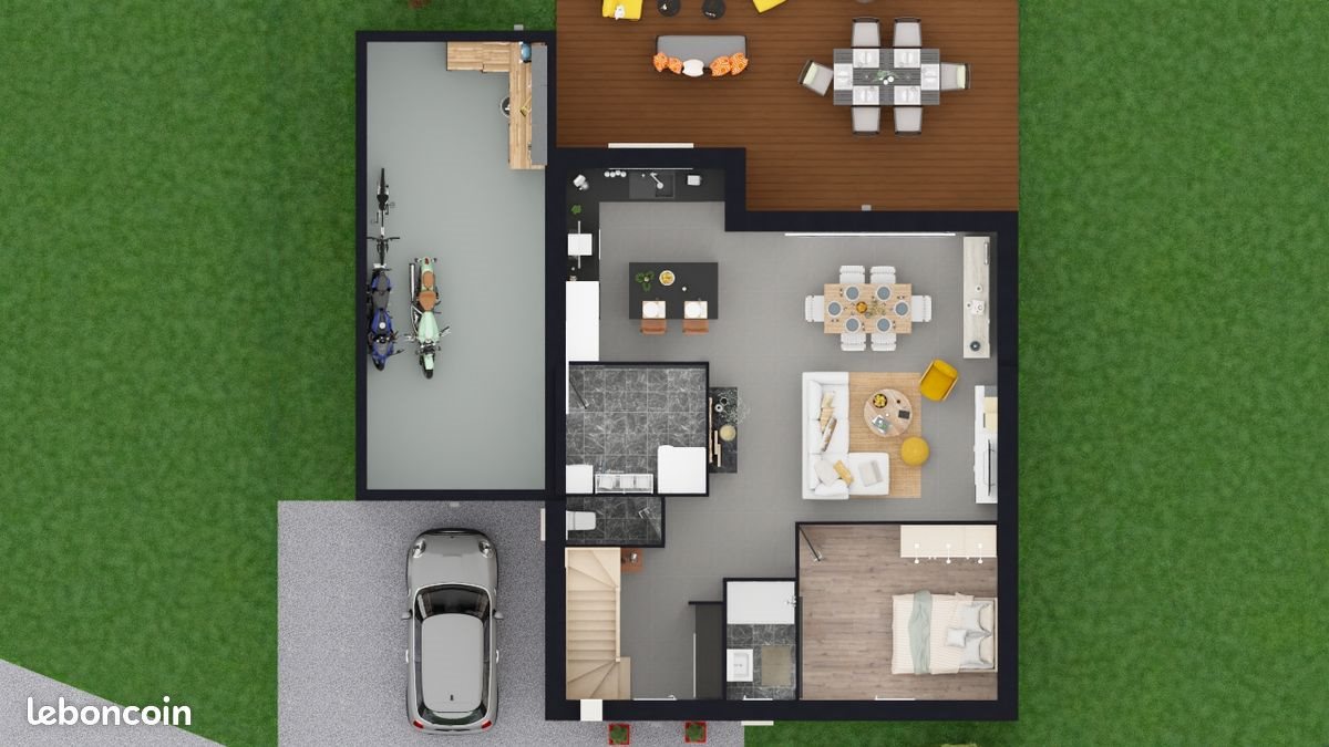 Maison à vendre, 110m², Bobital