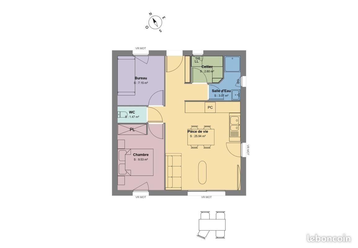 Maison à vendre, 4976m², Apremont