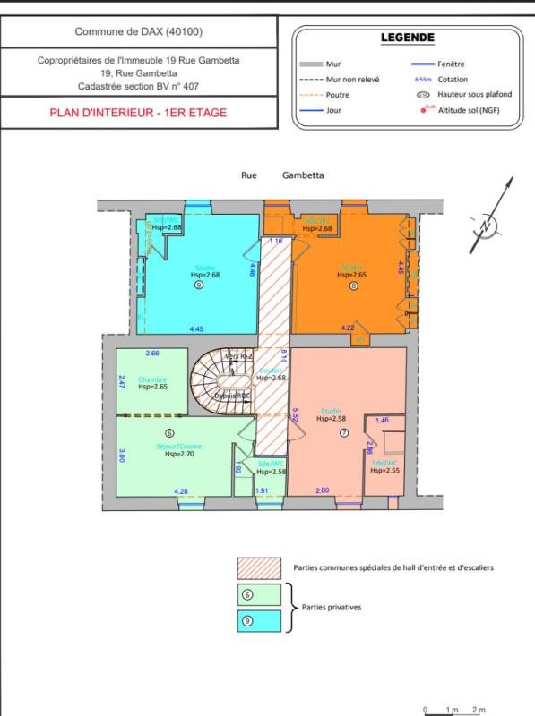 Appartement à vendre, 21m², Dax
