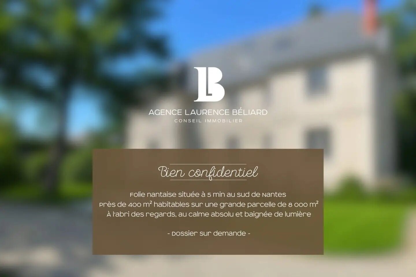 Maison à vendre, 395m², Basse-Goulaine