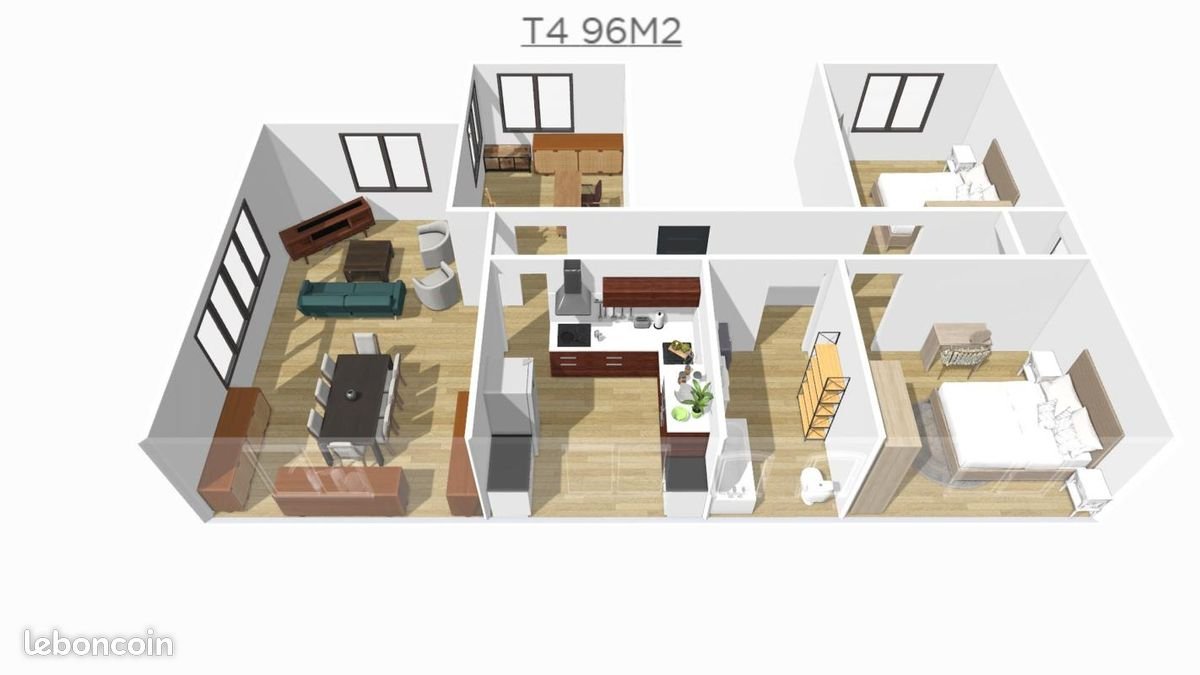 Appartement à vendre, 95m², Villenoy