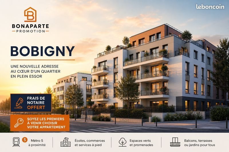 Appartement à vendre, 90m², Bobigny