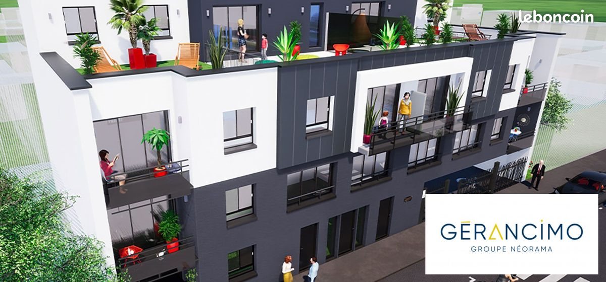 Appartement à louer, 30m², Le Petit-Quevilly