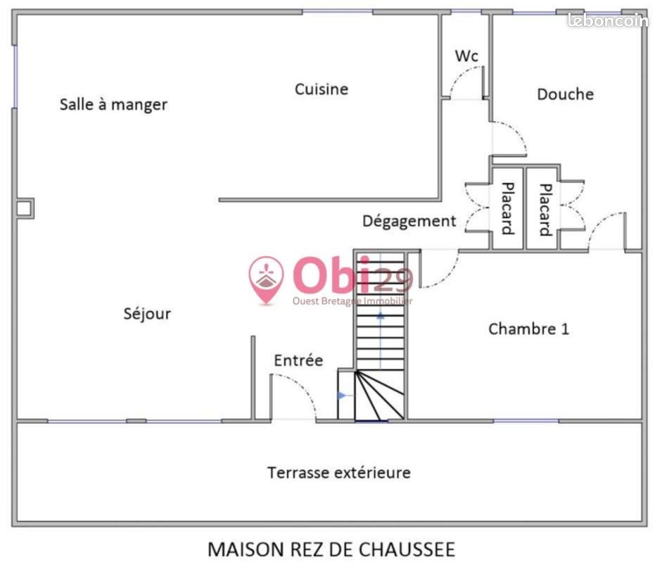 Maison à vendre, 135m², Gourin
