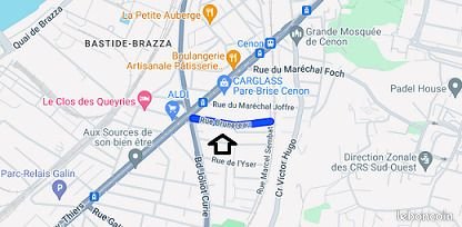 Appartement à louer, 44m², Cenon