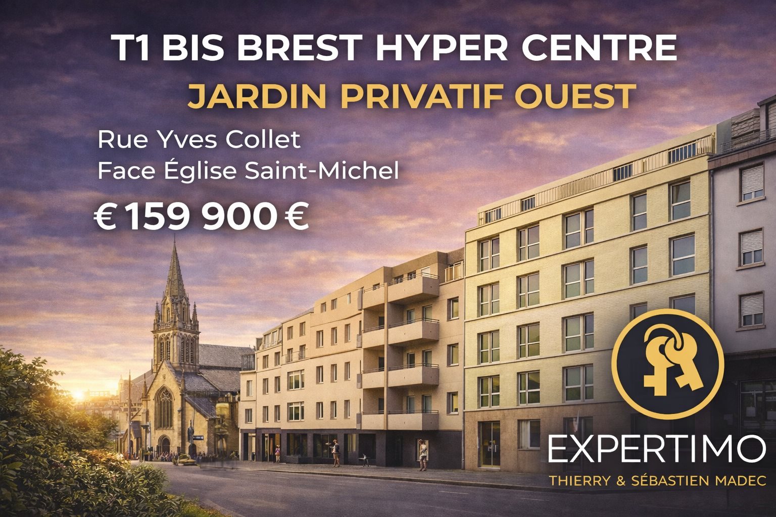 Appartement à vendre, 31m², Brest