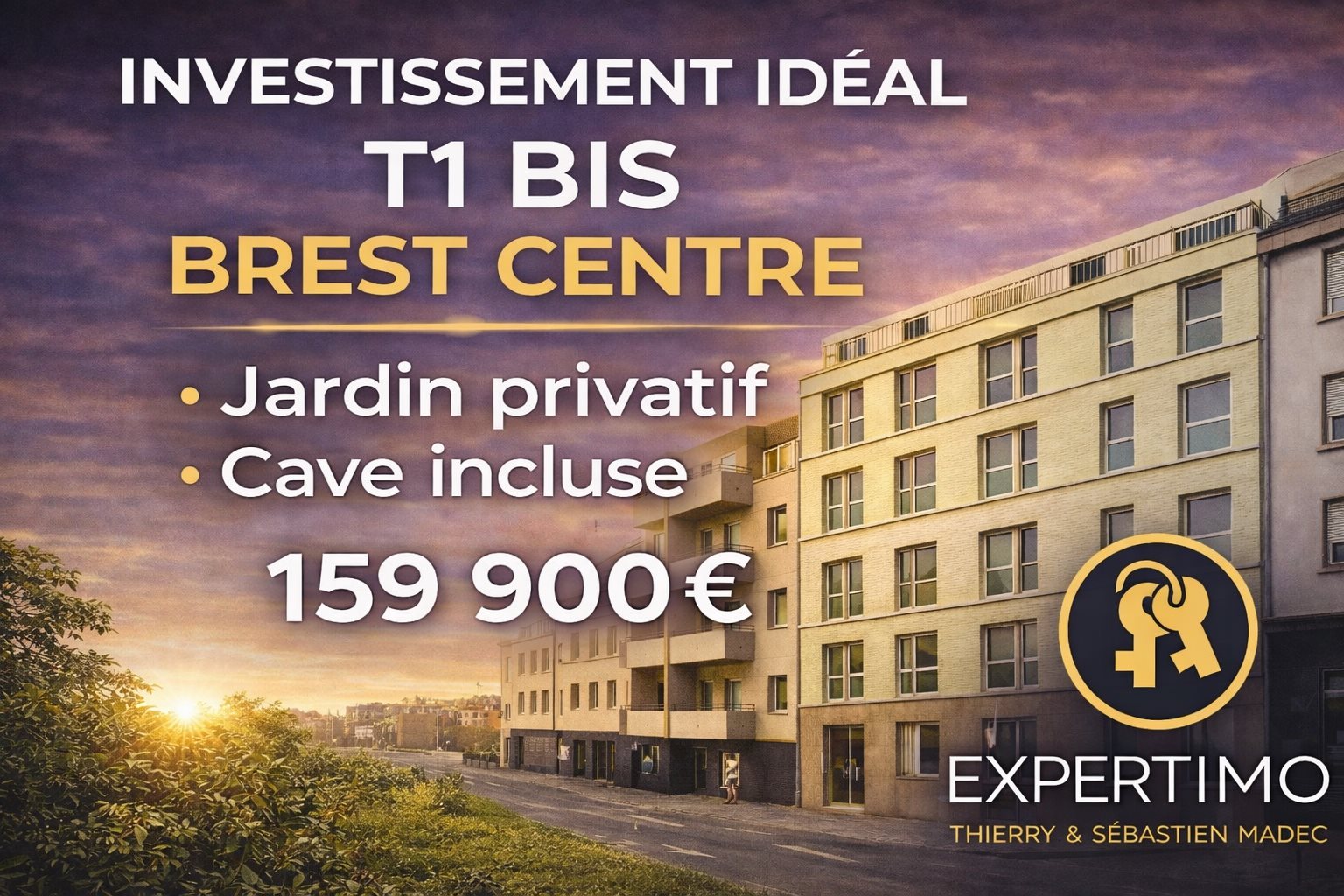 Appartement à vendre, 31m², Brest