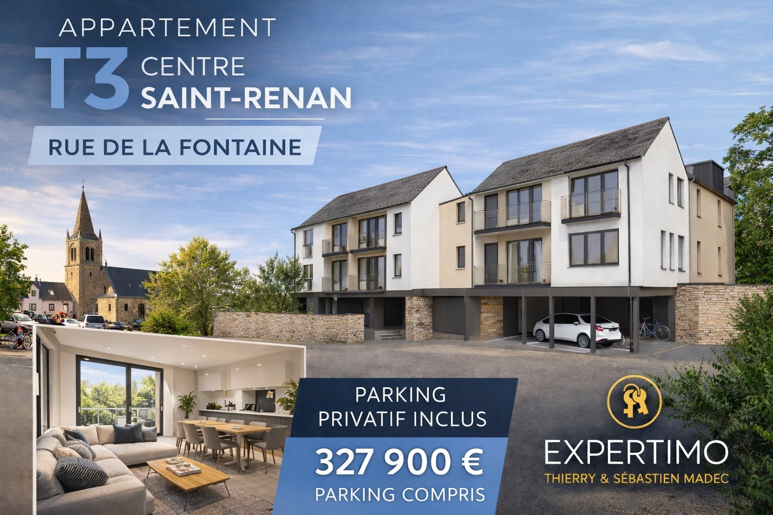 Appartement à vendre, 80m², Saint-Renan