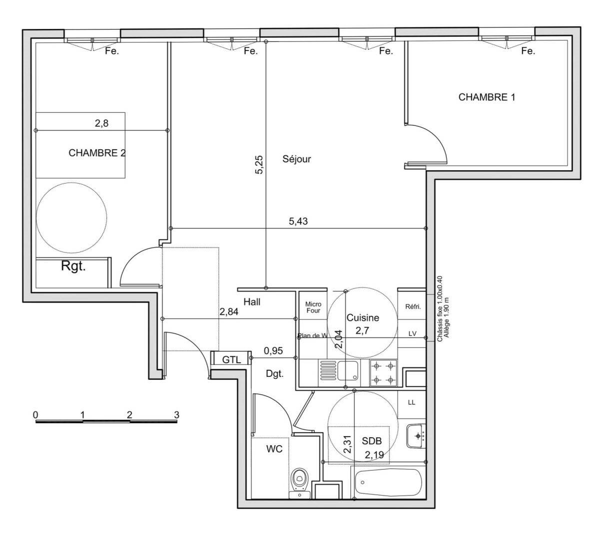 Appartement à vendre, 70m², Le Kremlin-Bicêtre