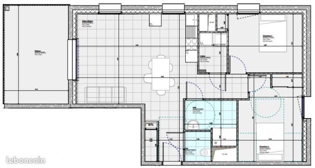 Appartement à vendre, 68m², Saint-Genest-Malifaux