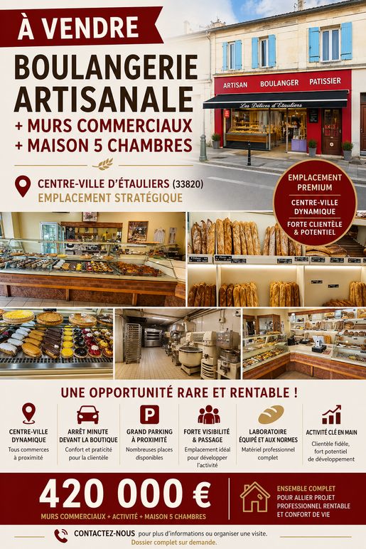 Maison 310 m² · à Étauliers · 310 m² · 420 000 €