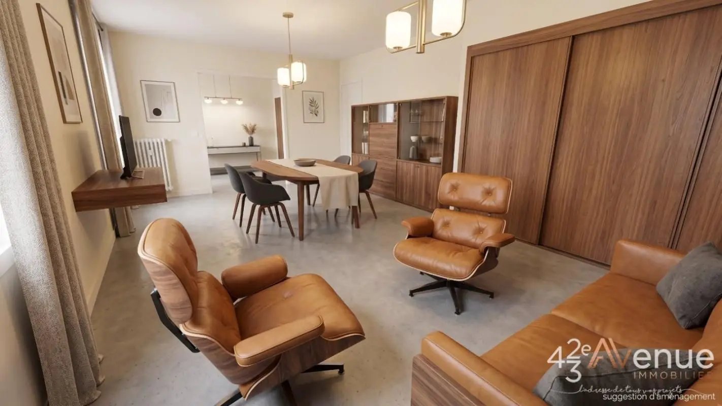 Appartement à vendre, 62m², Saint-Étienne