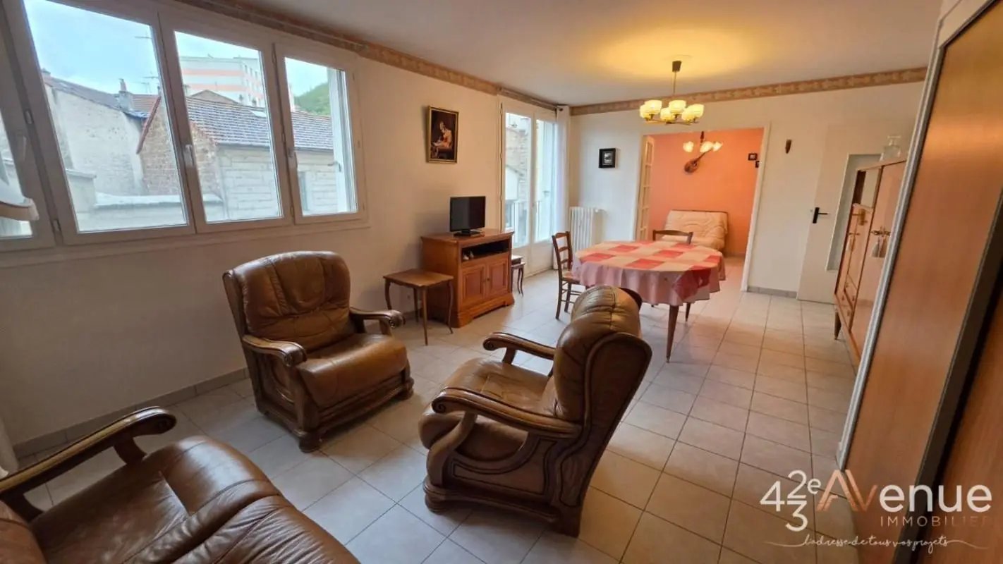Appartement à vendre, 62m², Saint-Étienne