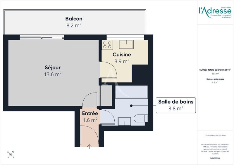 Appartement à vendre, 24m², Saint-Maur-des-Fossés