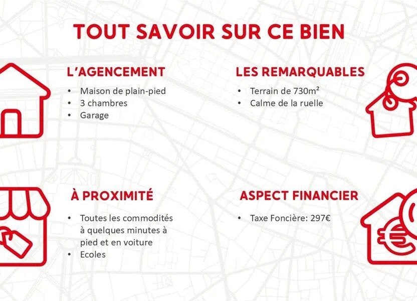 Maison à vendre, 86m², Longchamp