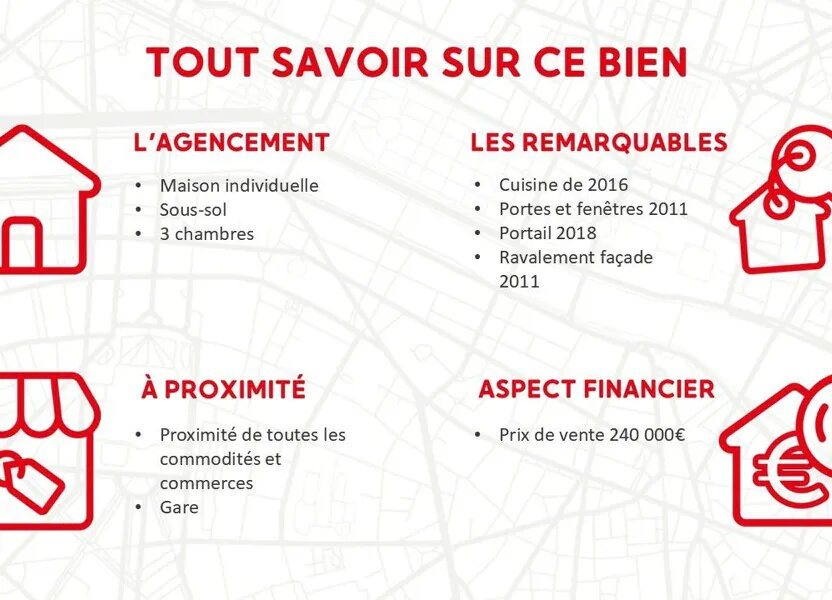 Maison à vendre, 82m², Genlis