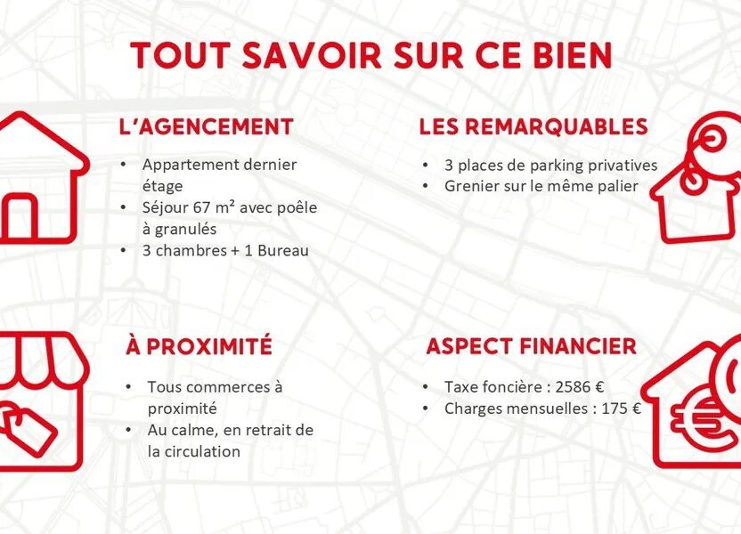Appartement à vendre, 149m², Longvic