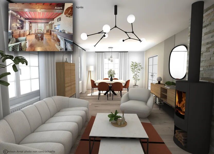 Maison à vendre, 140m², Bretenière