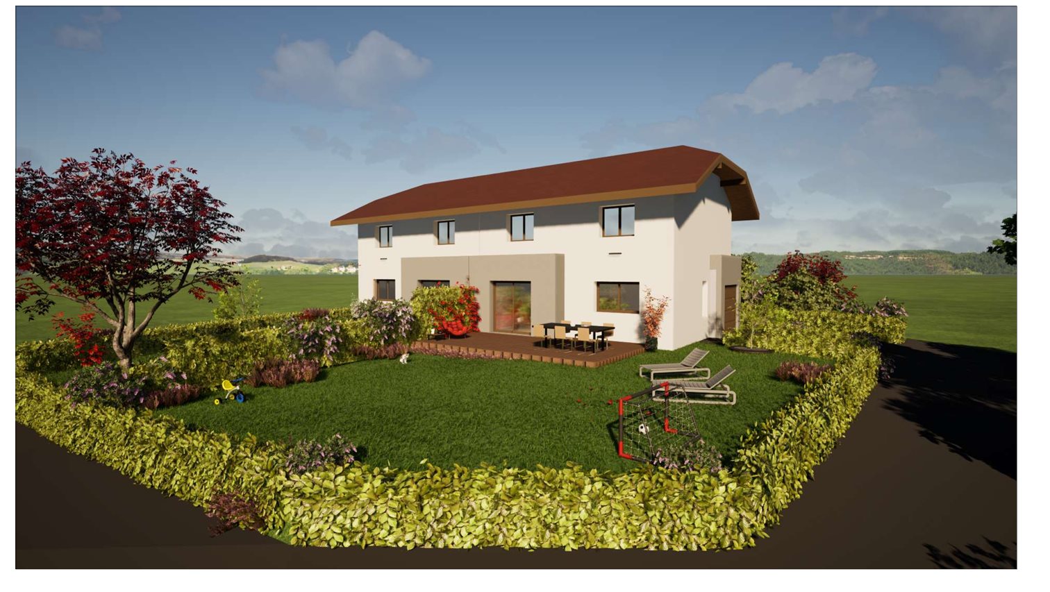 Maison à vendre, 95m², Perrignier