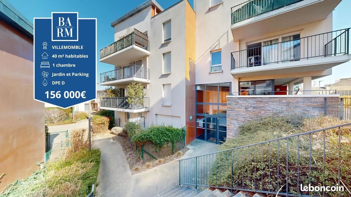 Appartement à vendre, 40m², Villemomble
