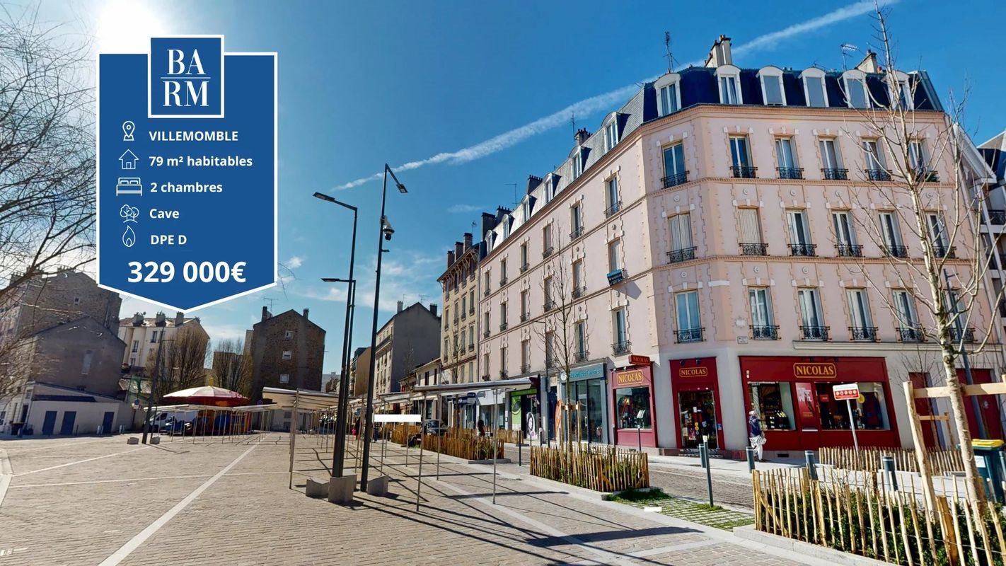 Appartement à vendre, 79m², Villemomble