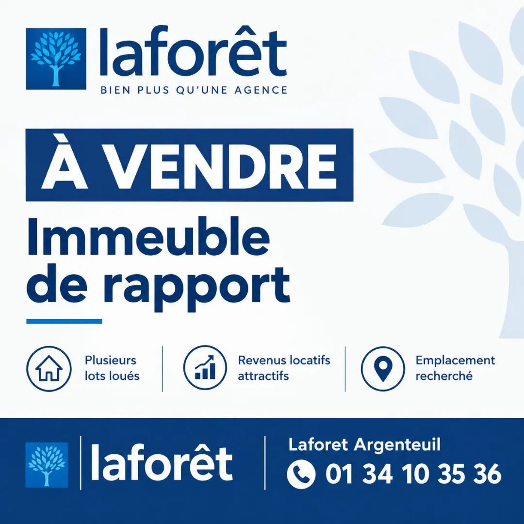 Appartement à vendre, 920m², Argenteuil