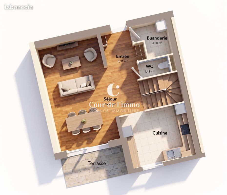 Maison à vendre, 95m², Faucigny