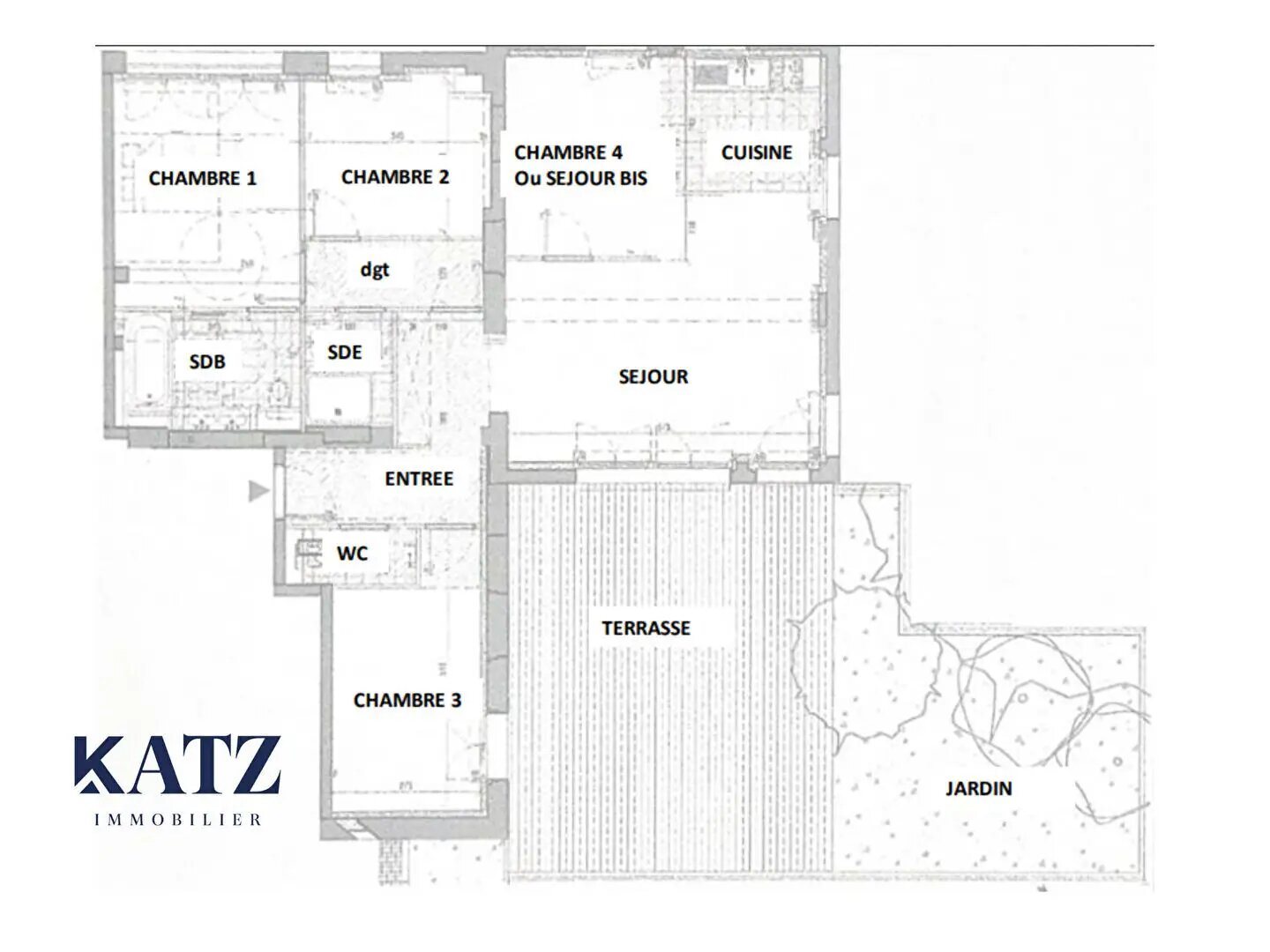 Appartement à vendre, 100m², Garches