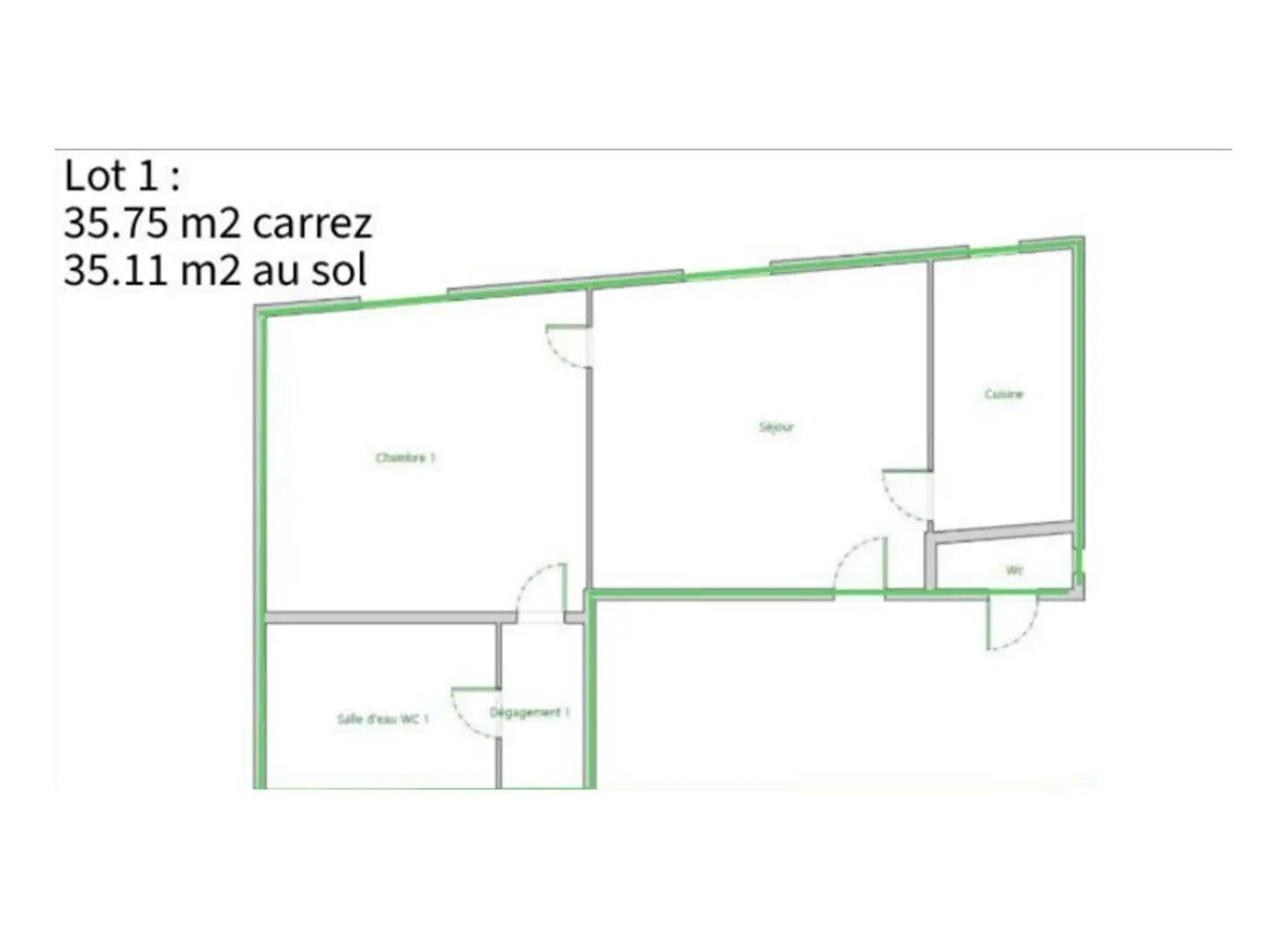 Appartement à vendre, 35m², Vanves