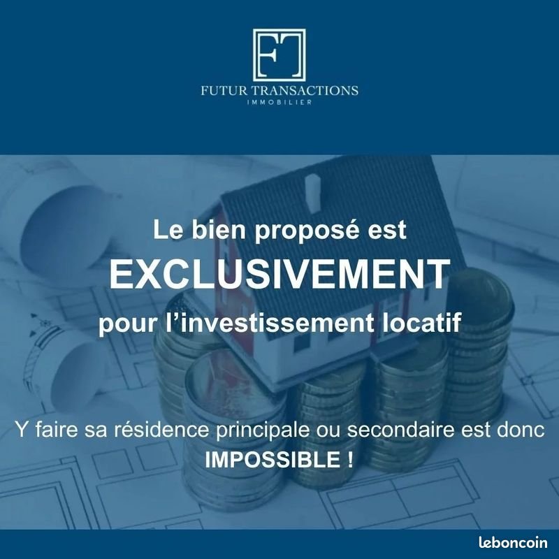 Appartement à vendre, 19m², Cergy