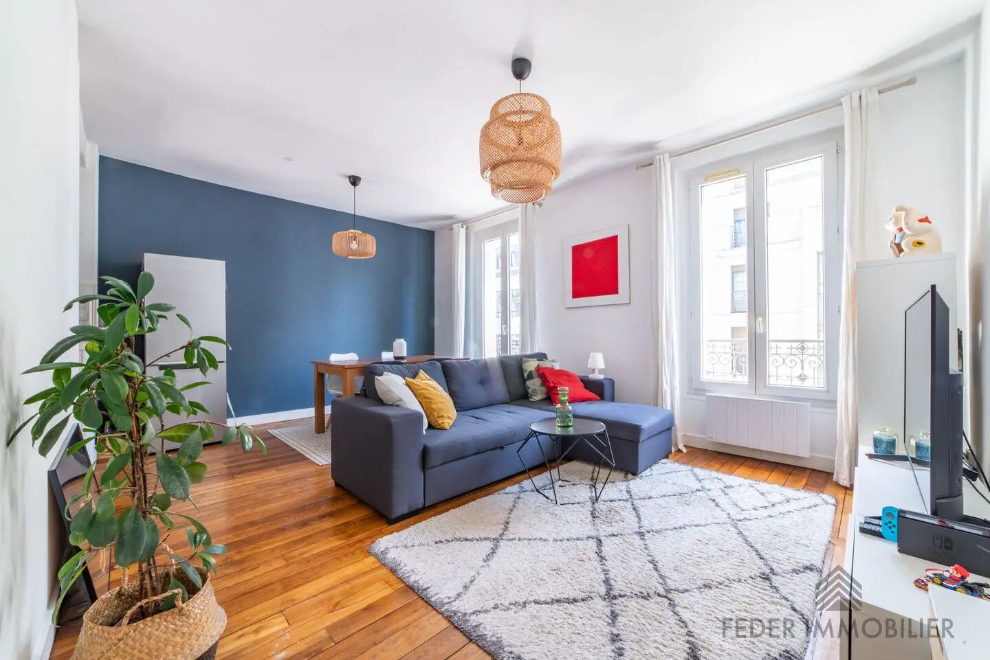Appartement à vendre, 78m², Levallois-Perret