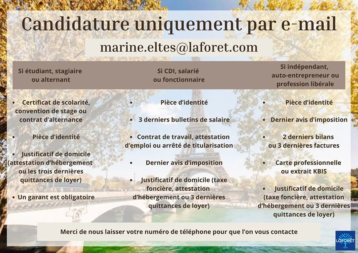 Appartement à louer, 9m², Paris 16ème