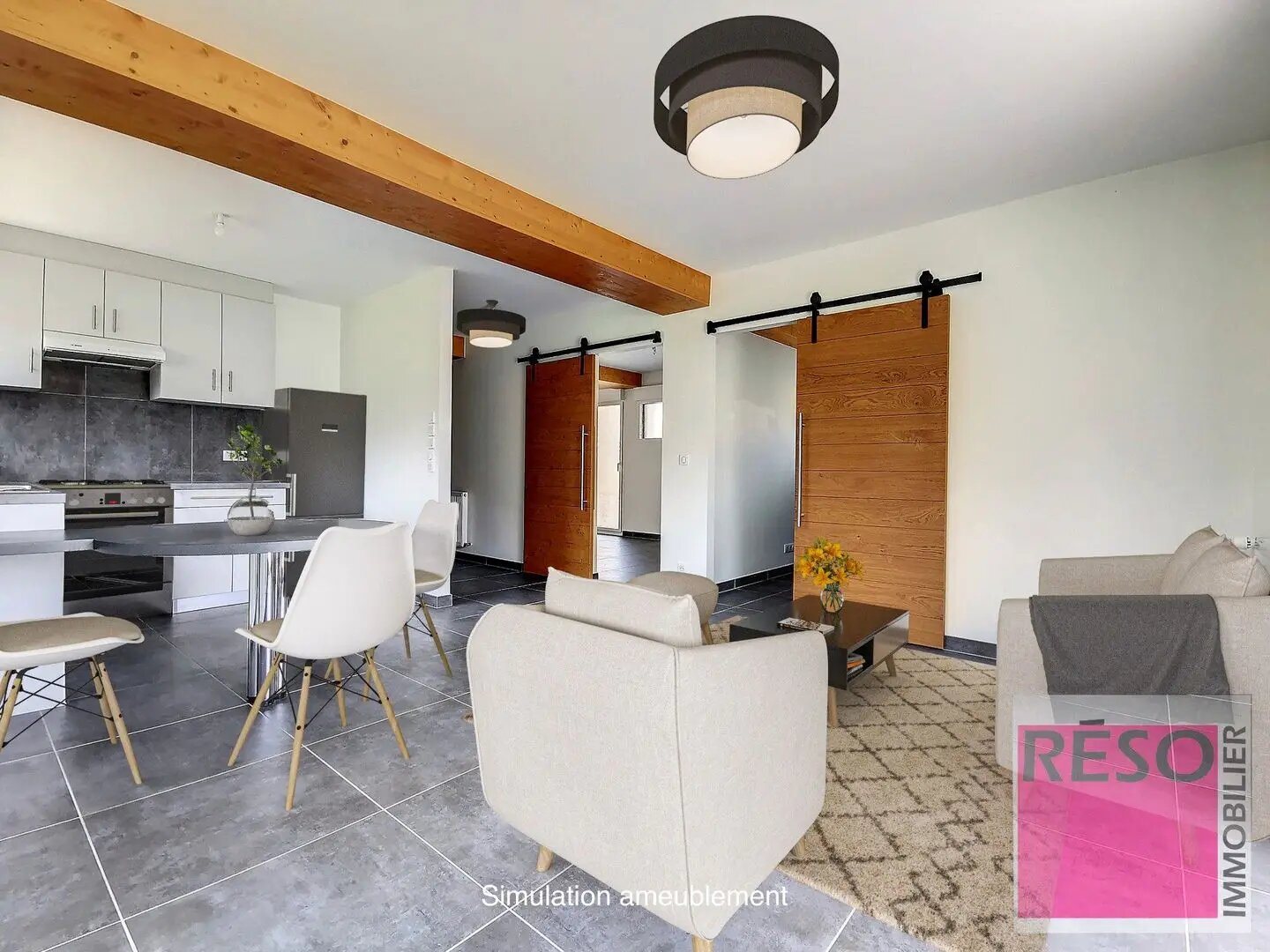 Appartement à vendre, 57m², Habère-Lullin