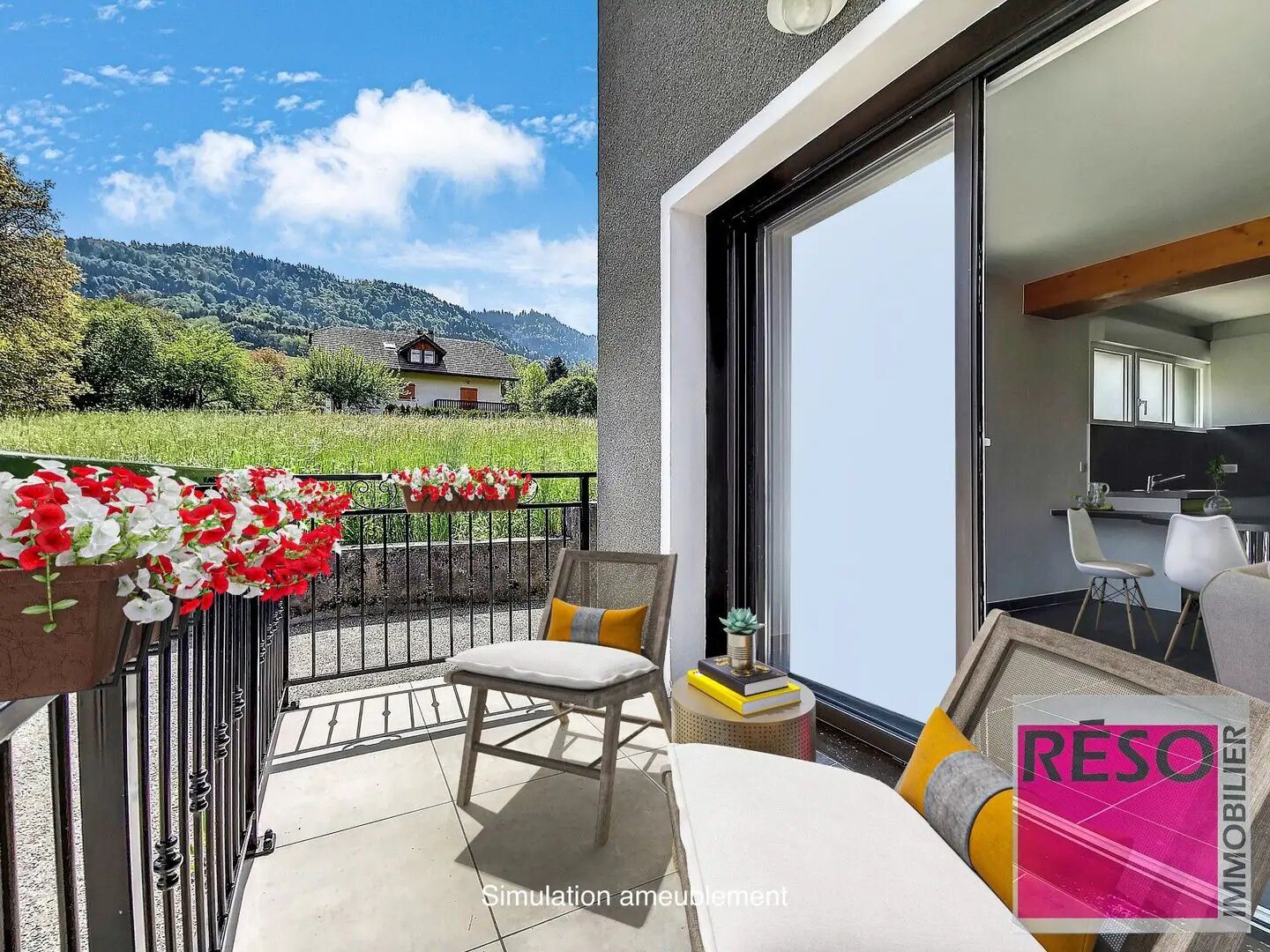 Appartement à vendre, 57m², Habère-Lullin