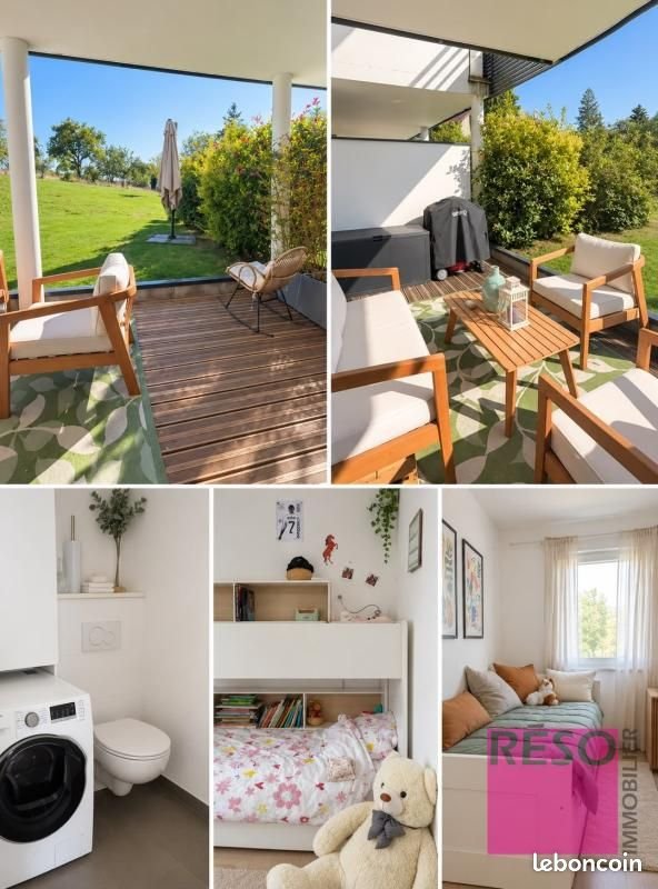Appartement à louer, 86m², Neydens
