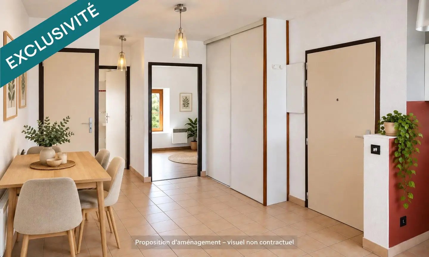 Appartement à vendre, 53m², Viry