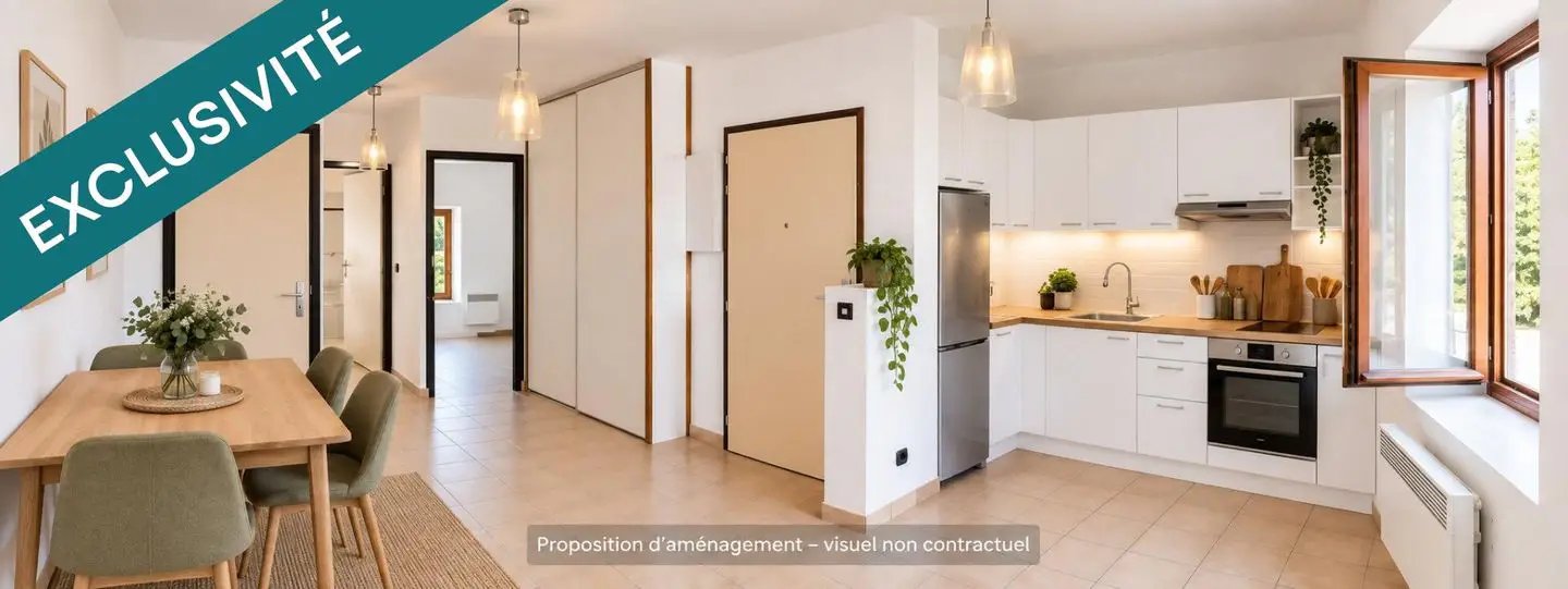 Appartement à vendre, 53m², Viry