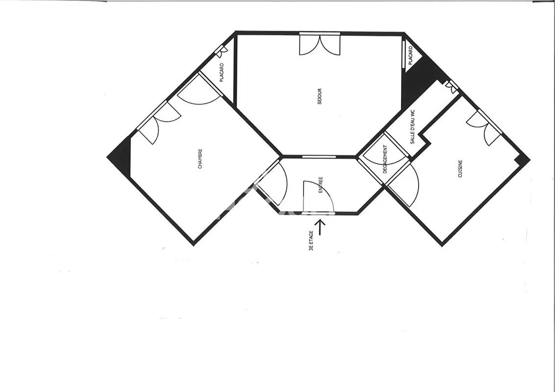 Appartement à louer, 41m², La Garenne-Colombes