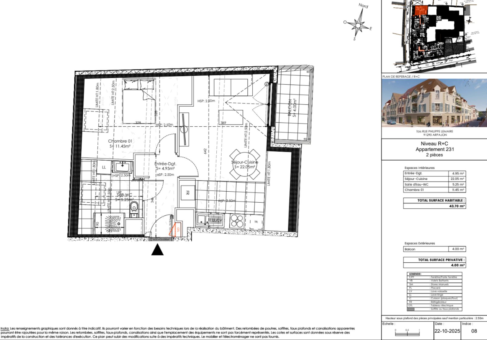 Maison à vendre, 49m², Arpajon