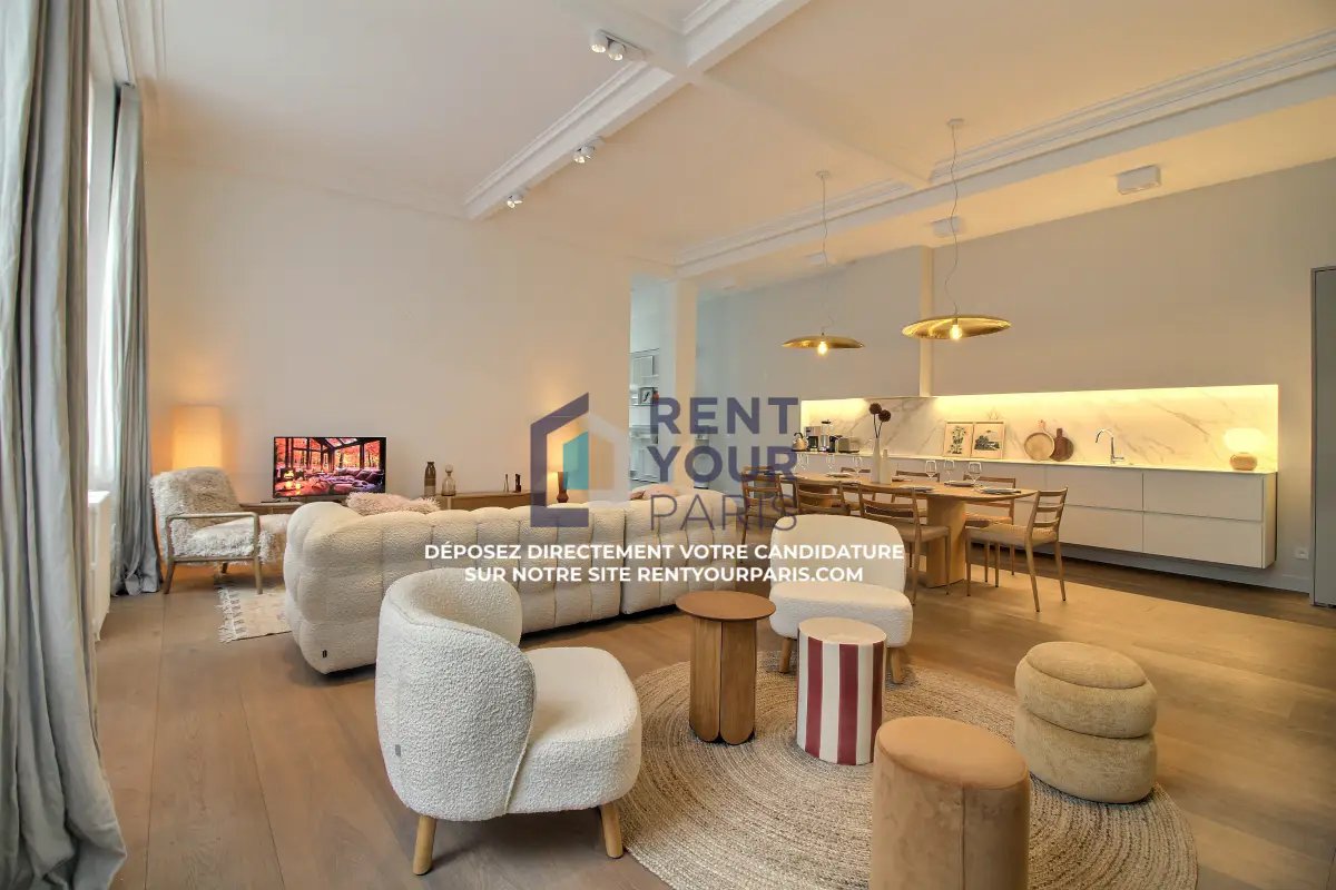 Appartement à louer, 158m², Paris 8ème