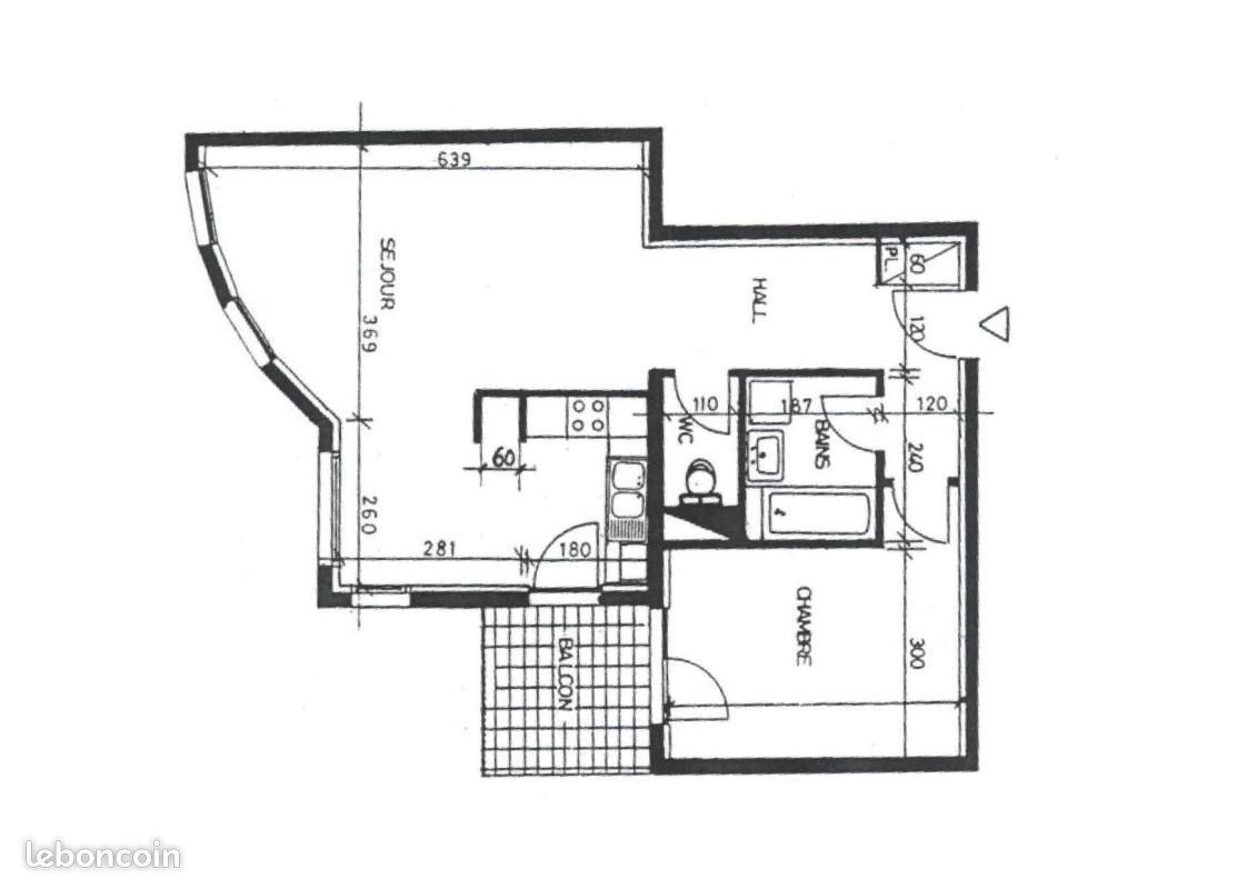Appartement à louer, 64m², Colmar