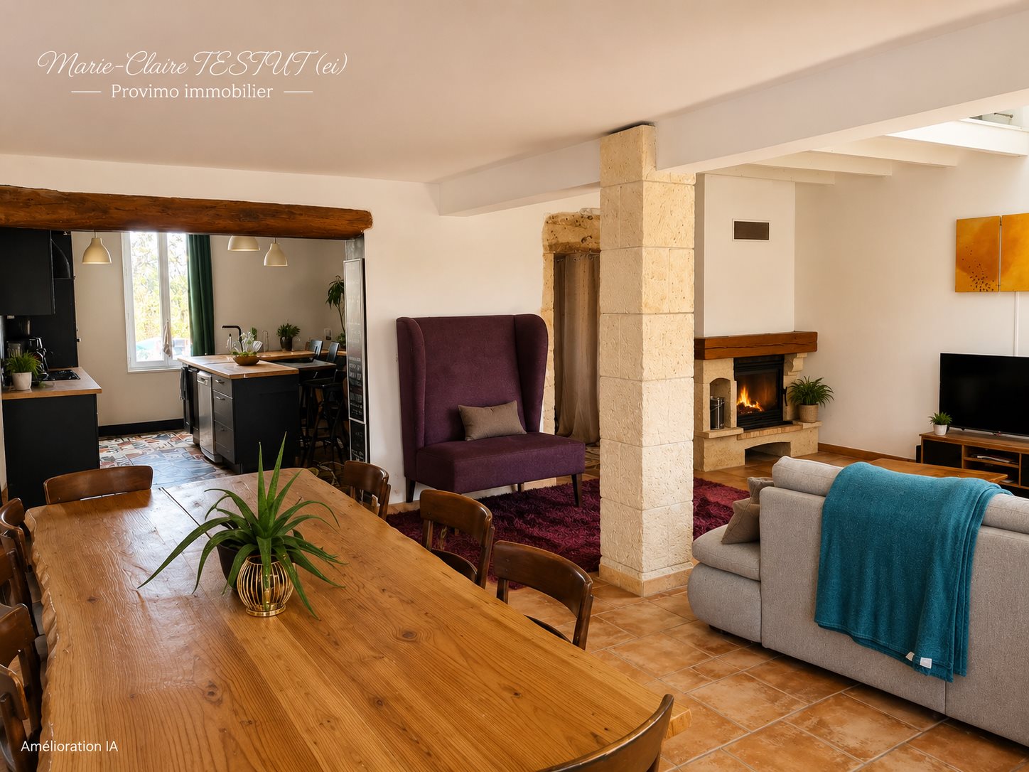 Maison à vendre, 185m², Le Temple-sur-Lot